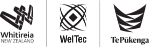 Whitireia and WelTec ロゴ
